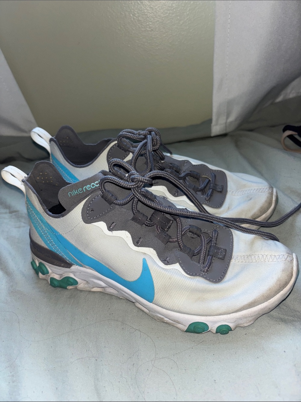 Nike Women’s ' Sneakers in White, Gray & Blue